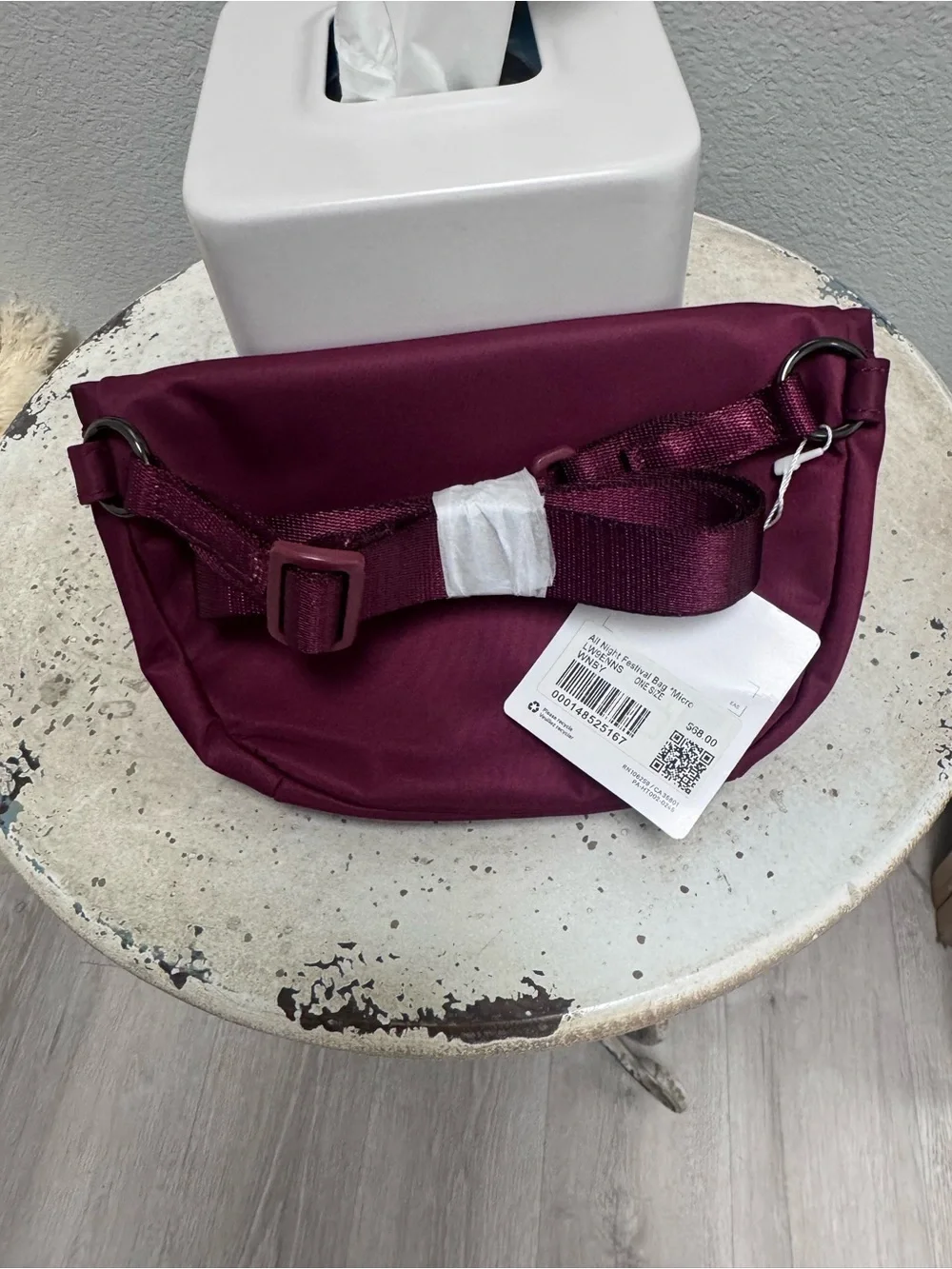 lululemon athletica Burgundy Women's Crossbody Bag